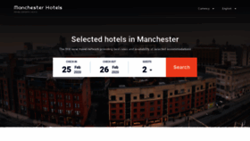 What Manchesters-hotels.com website looked like in 2020 (4 years ago)