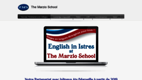 What Marzio-school.com website looked like in 2020 (4 years ago)