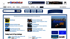 What Marinesoft.gr website looked like in 2020 (4 years ago)