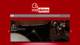 What Motoleiros.com website looked like in 2020 (4 years ago)