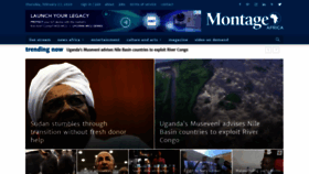 What Montageafrica.com website looked like in 2020 (4 years ago)