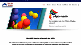What Mediaworks.co.za website looked like in 2020 (4 years ago)