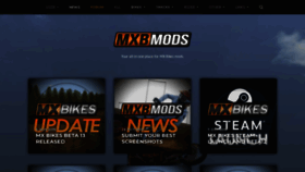 What Mxb-mods.com website looked like in 2020 (4 years ago)