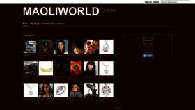 What Maoliworld.com website looked like in 2020 (4 years ago)