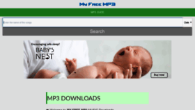 What Mymp3c.com website looked like in 2020 (4 years ago)