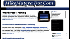 What Mikematera.com website looked like in 2020 (4 years ago)
