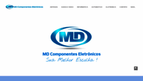 What Mdcomponentes.com.br website looked like in 2020 (4 years ago)