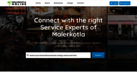 What Malerkotlaonline.com website looked like in 2020 (4 years ago)