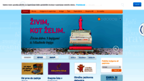 What Mladinska.com website looked like in 2020 (4 years ago)