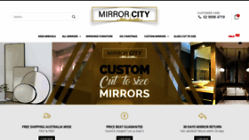 What Mirrorcity.com.au website looked like in 2020 (4 years ago)
