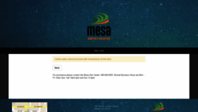What Mesaamp.com website looked like in 2020 (4 years ago)