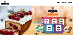 What Mawanafoods.com website looked like in 2020 (5 years ago)