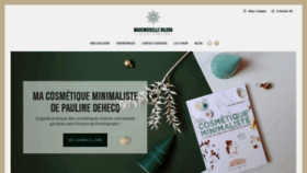 What Mademoiselle-biloba.fr website looked like in 2020 (4 years ago)