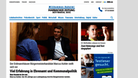 What Marbacher-zeitung.de website looked like in 2020 (4 years ago)