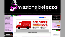 What Missionebellezza.net website looked like in 2020 (4 years ago)