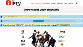 What Myiptv.store website looked like in 2020 (4 years ago)