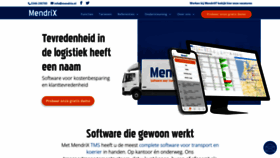 What Mendrix.nl website looked like in 2020 (5 years ago)