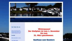 What Marina-fuerstenberg.de website looked like in 2020 (4 years ago)