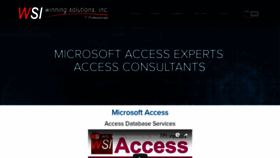 What Microsoftaccessexpert.com website looked like in 2020 (4 years ago)