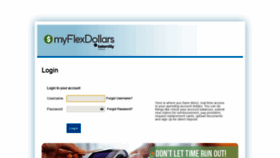 What Myflexdollars.com website looked like in 2020 (4 years ago)