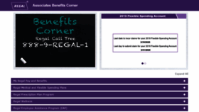 What Myhr.regalbeloit.com website looked like in 2020 (4 years ago)