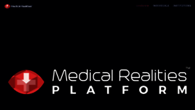 What Medicalrealities.com website looked like in 2020 (4 years ago)