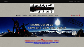 What Merino-shop.at website looked like in 2020 (4 years ago)