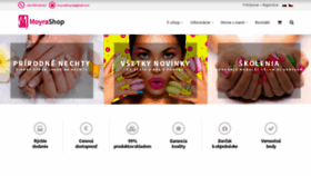 What Moyrashop.sk website looked like in 2020 (4 years ago)