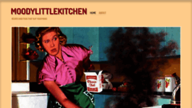 What Moodylittlekitchen.com website looked like in 2020 (4 years ago)