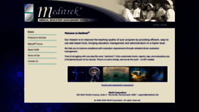 What Meditrek.com website looked like in 2020 (4 years ago)