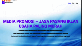 What Mediapromosi.co.id website looked like in 2020 (4 years ago)