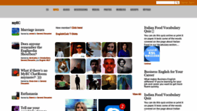 What Myenglishclub.com website looked like in 2020 (4 years ago)