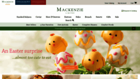 What Mackenzieltd.com website looked like in 2020 (4 years ago)