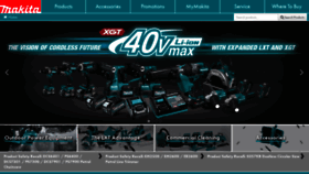 What Makita.co.nz website looked like in 2020 (4 years ago)