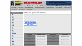 What Mkbuonline.com website looked like in 2020 (5 years ago)
