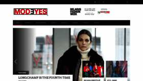 What Modeyes.com website looked like in 2020 (4 years ago)