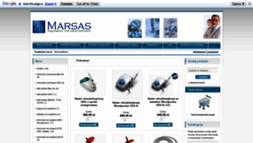 What Marsas.pl website looked like in 2020 (4 years ago)