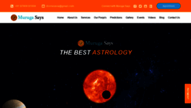 What Murugasays.com website looked like in 2020 (4 years ago)