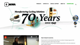 What Miwalock.com website looked like in 2020 (4 years ago)
