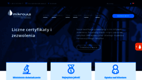 What Mikrolab.waw.pl website looked like in 2020 (4 years ago)