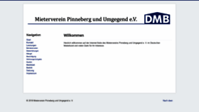 What Mv-pinneberg.de website looked like in 2020 (4 years ago)