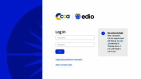 What Myedio.com website looked like in 2020 (4 years ago)