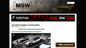 What Modernserviceweapons.com website looked like in 2020 (4 years ago)