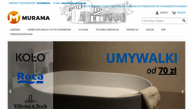 What Murama.pl website looked like in 2020 (4 years ago)