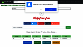 What M4ufree.fun website looked like in 2020 (4 years ago)