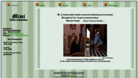 What Mimi.berlin website looked like in 2020 (4 years ago)