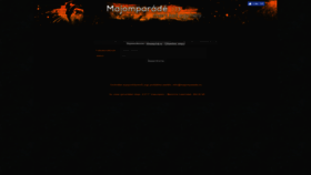 What Majomparade.net website looked like in 2020 (4 years ago)