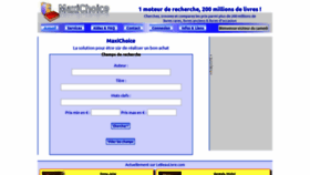 What Maxichoice.com website looked like in 2020 (4 years ago)