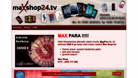 What Maxshop24.tv website looked like in 2020 (4 years ago)