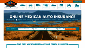 What Mexadventure.com website looked like in 2020 (4 years ago)